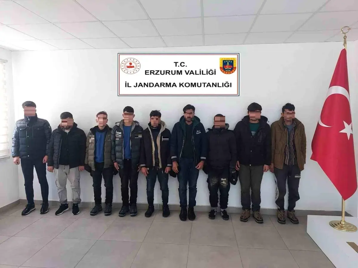 Erzurum’da Göçmen Kaçakçılığı Operasyonu