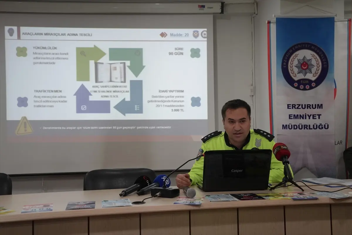 Yeni düzenlemeden sonra kentteki ilk ceza bir polise kesildi