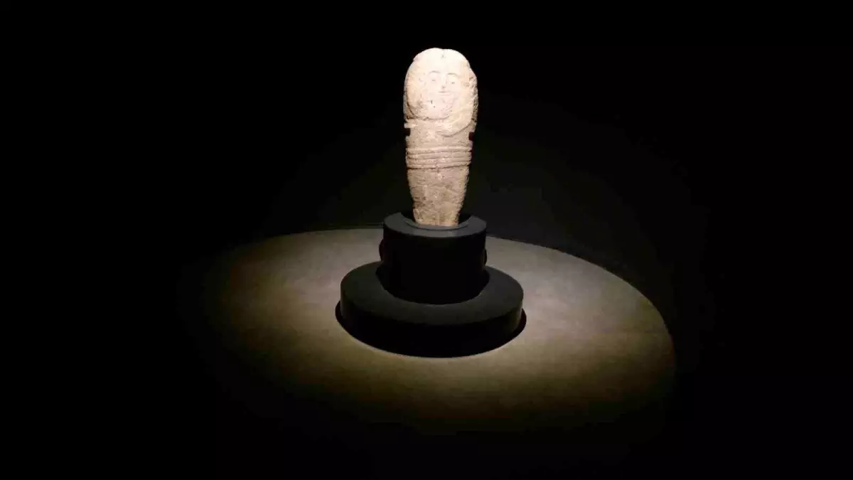 Erzurum’daki 2500 Yıllık Taş Baba Heykeli