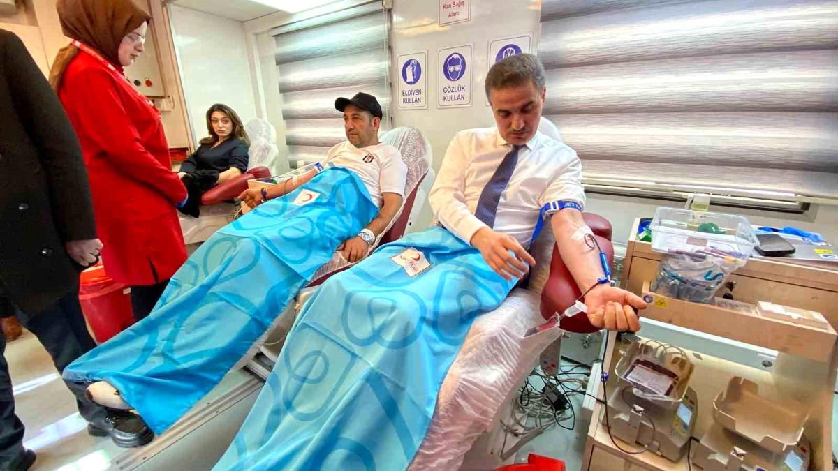 Erzurum’da Kan Bağışı Kampanyası